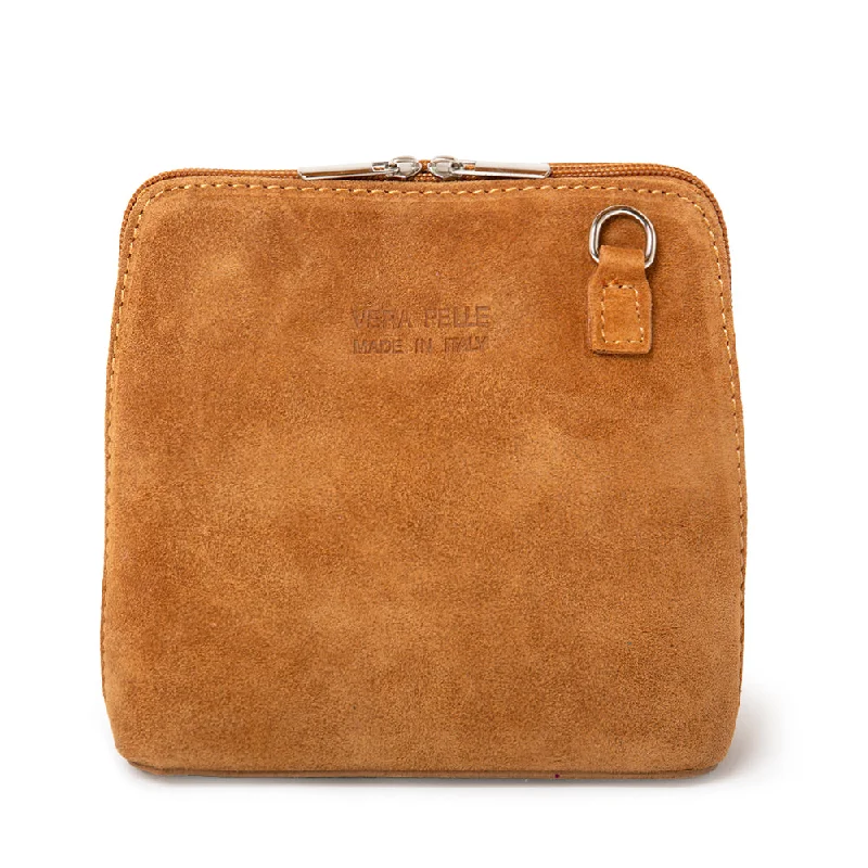 Bronte Suede Cross Body Bag