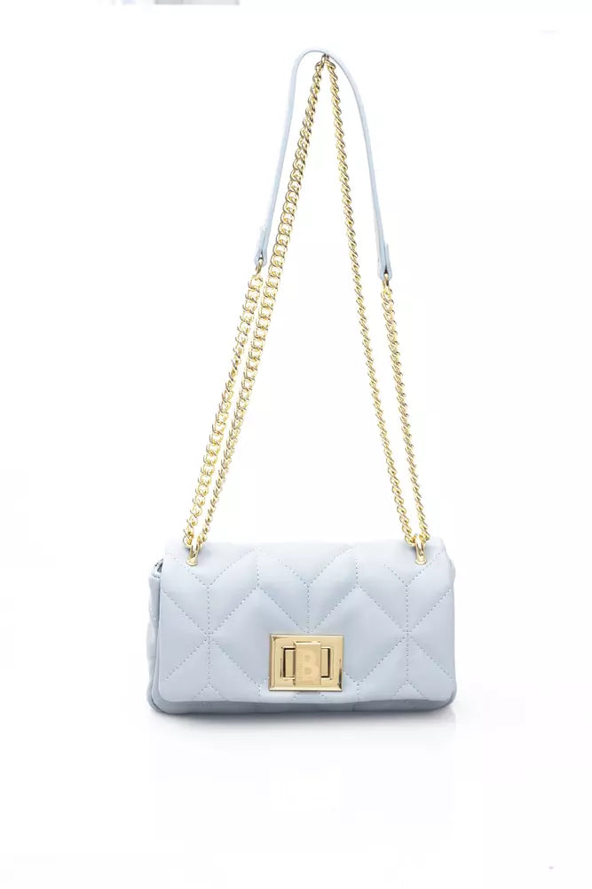 Baldinini Trend Elegant blue Shoulder Bag with en Women's Accents