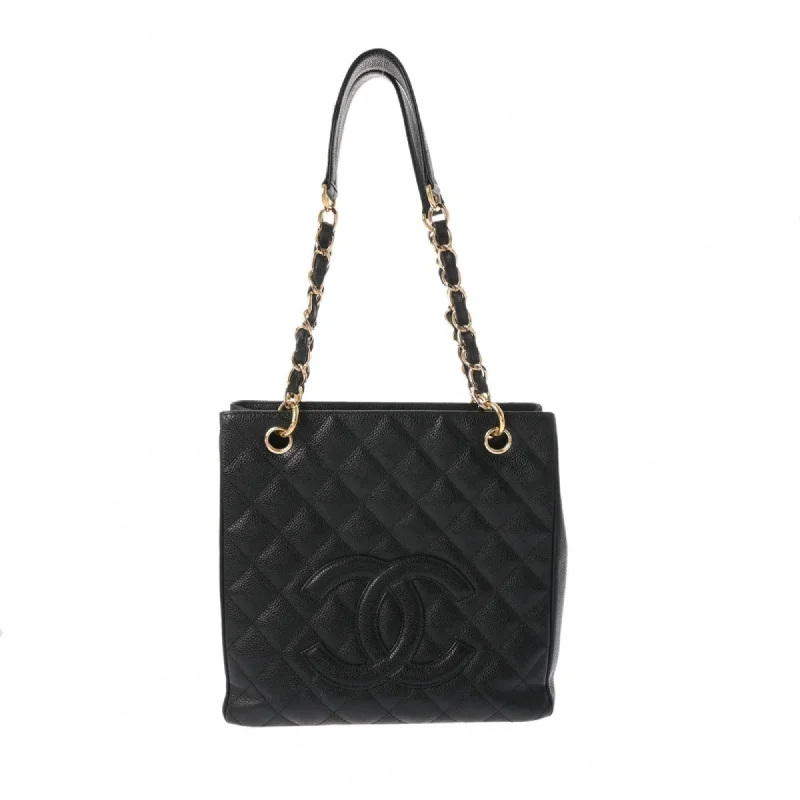 Chanel  Caviar Leather Tote Bag (Pre-Owned)