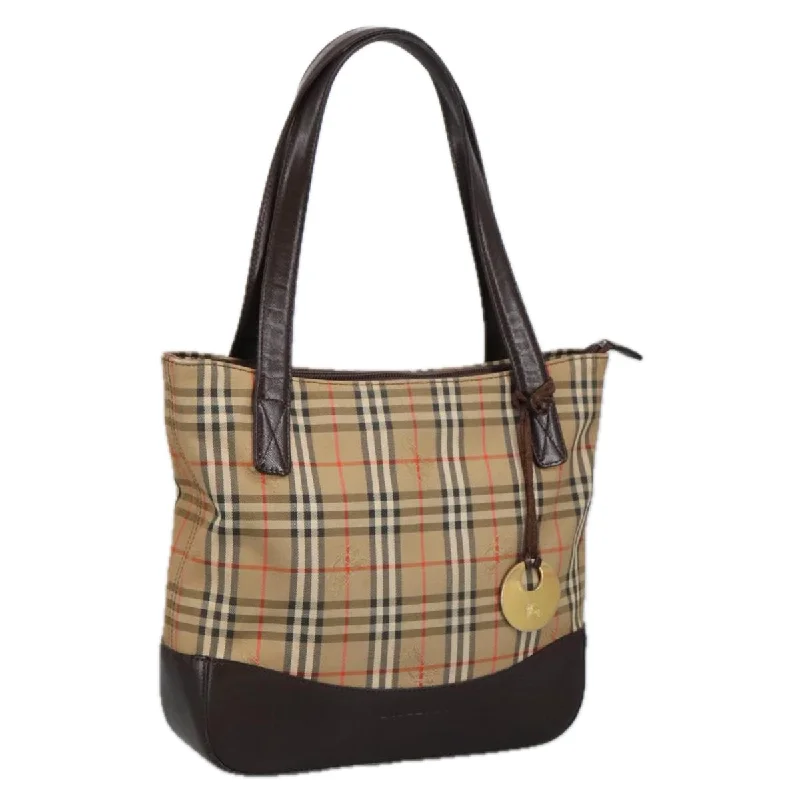 Burberry Nova Check  Canvas Tote Bag (Pre-Owned)