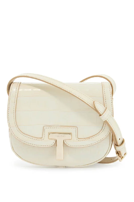 Tom Ford Women's Mini Shoulder Bag Crocodile ivory With Adjustable Strap