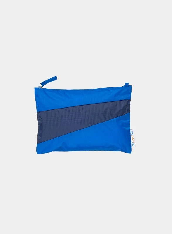 The New Pouch Blue & Navy Medium