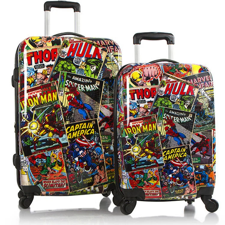 Heys Marvel Young Adult 2 Piece Set Spinner Luggage - Avengers