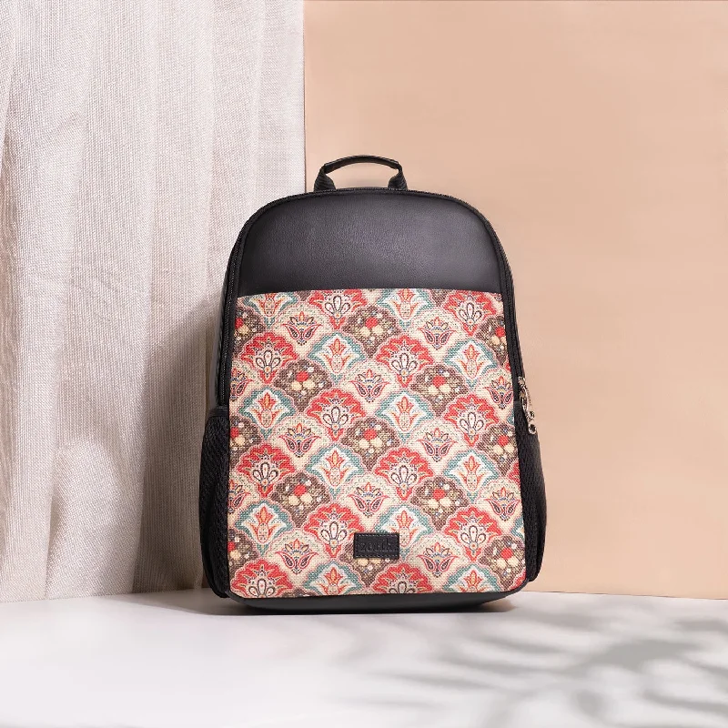 Mughal Art Multicolor Statement Backpack