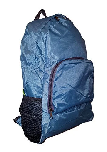 Nylon Fold-Able Lightweight Waterproof Travel Backpack (Sea Foam)