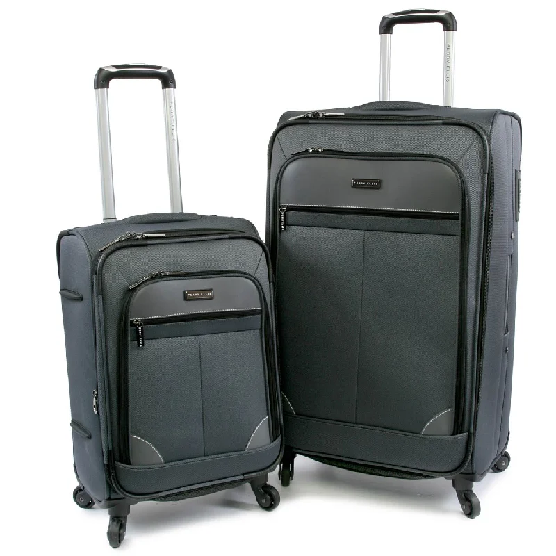 Perry Ellis Tribute 2Pc Spinner Luggage Set