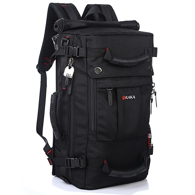 High Quality Men'S Travel Bags Fashion Men Backpacks Men'S Multi-Purpose Travel Backpack