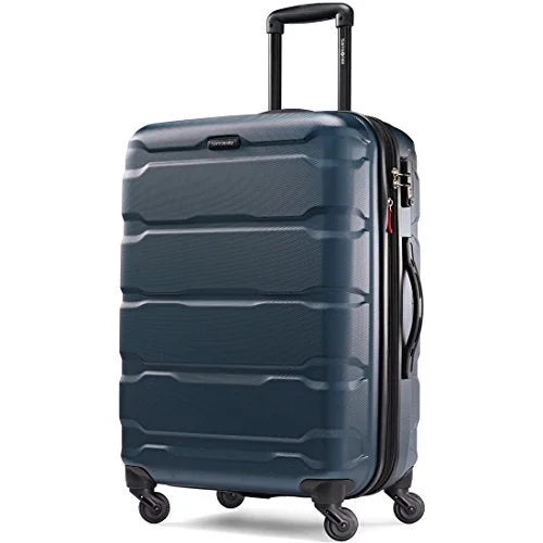 Samsonite Omni Pc Hardside Spinner 24, Teal, One Size