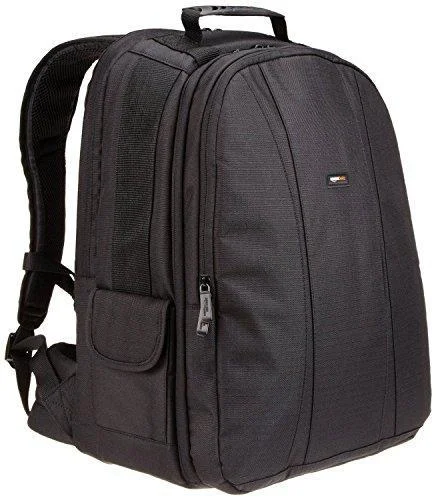 Amazonbasics Dslr And Laptop Backpack - Orange Interior