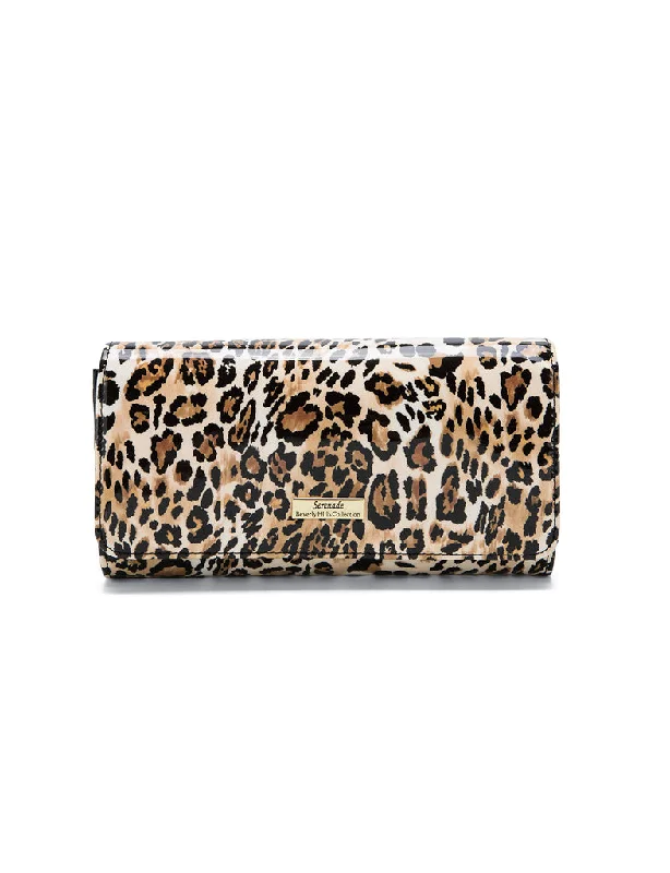 Serenade - WSN8801 Wild Cat Large Wallet - Leopard