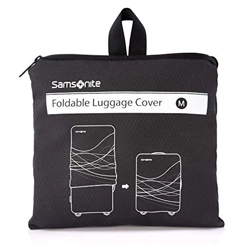 Samsonite Foldable Luggage Cover Medium, Black