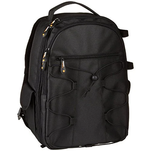 Amazonbasics Backpack For Slr/Dslr Cameras And Accessories - Black