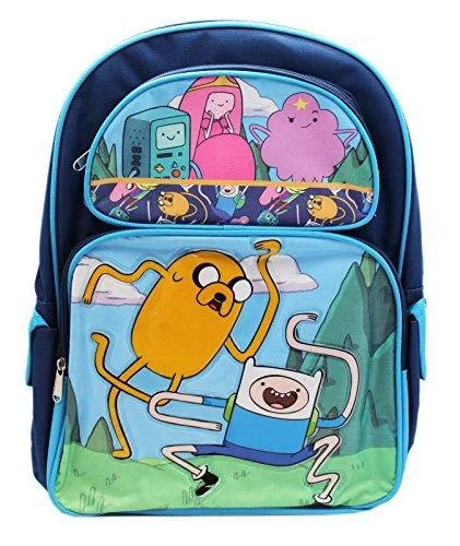 Adventure Time Finn And Jake Wild Limb Dancing Full Size Backpack (16In)