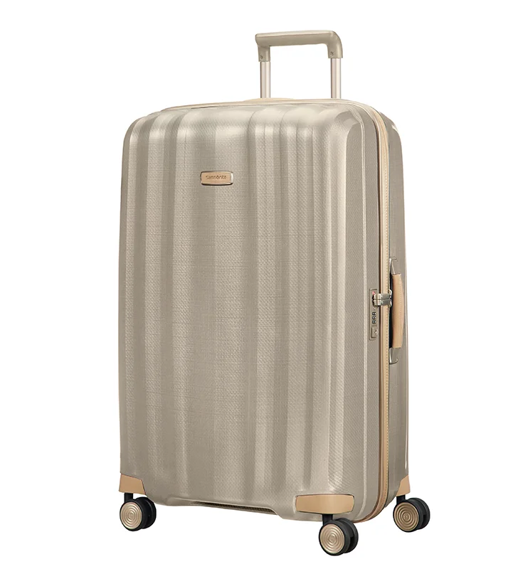 Samsonite - Lite Cube Prime 76cm Medium 4 Wheel Hard Suitcase - Matt Ivory