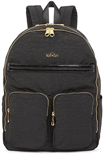 Kipling Women'S Tina, Black Patent Combo