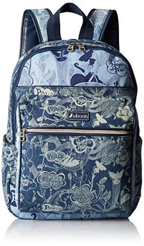 Sakroots Women'S Artist Circle Cargo Backpack, Denim Peace