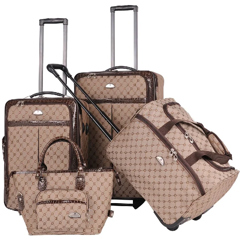 American Flyer Signature 4Pc Luggage Set