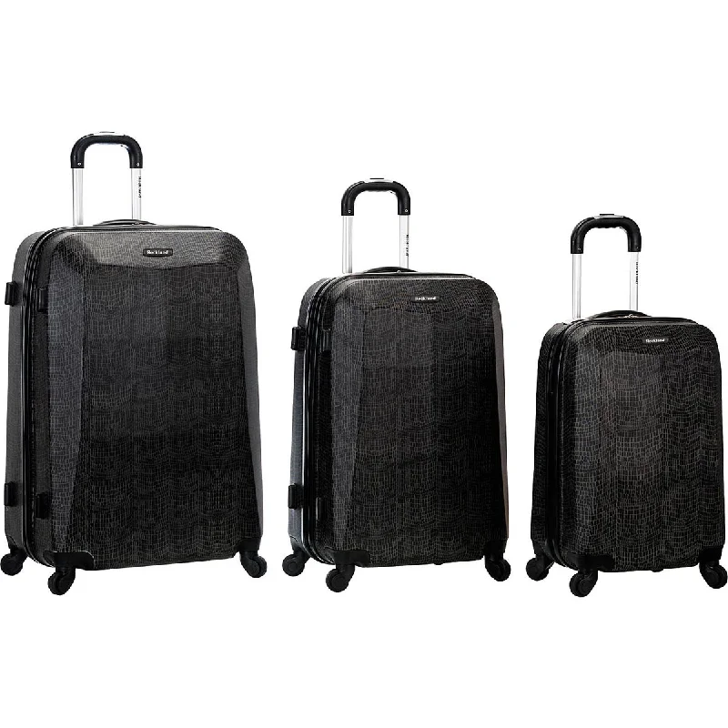 Rockland Luggage Vision 3 Piece Hardside Spinner Luggage Set