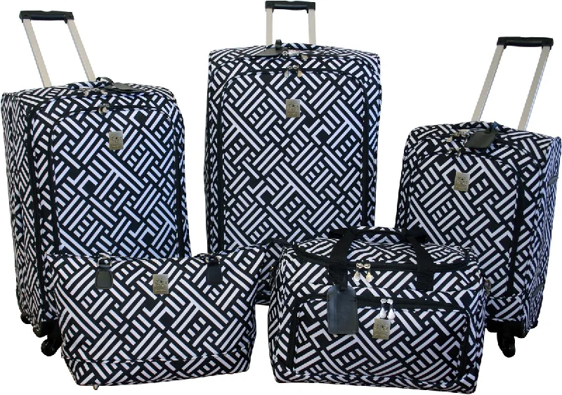 Jenni Chan Signature 5 Piece Luggage Set