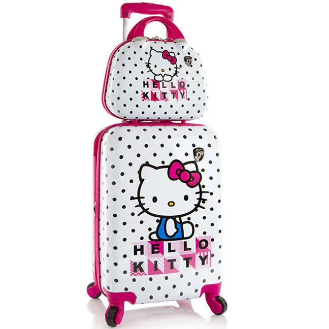 Heys Hello Kitty 2 Piece Spinner Luggage Set