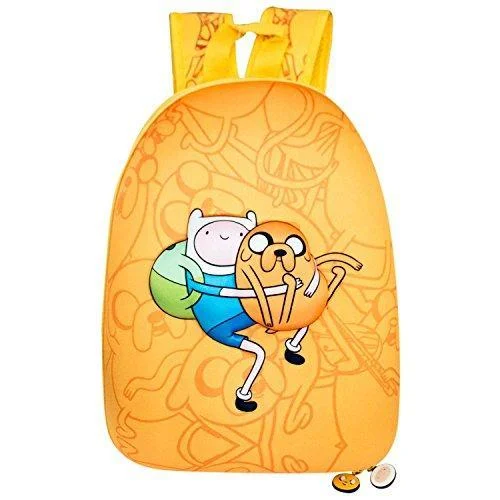 Adventure Time Finn And Jake Bubble Yellow Backpack