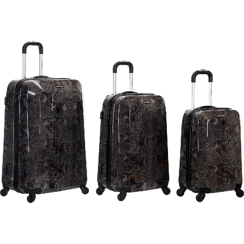 Rockland Luggage Vision 3 Piece Hardside Spinner Luggage Set