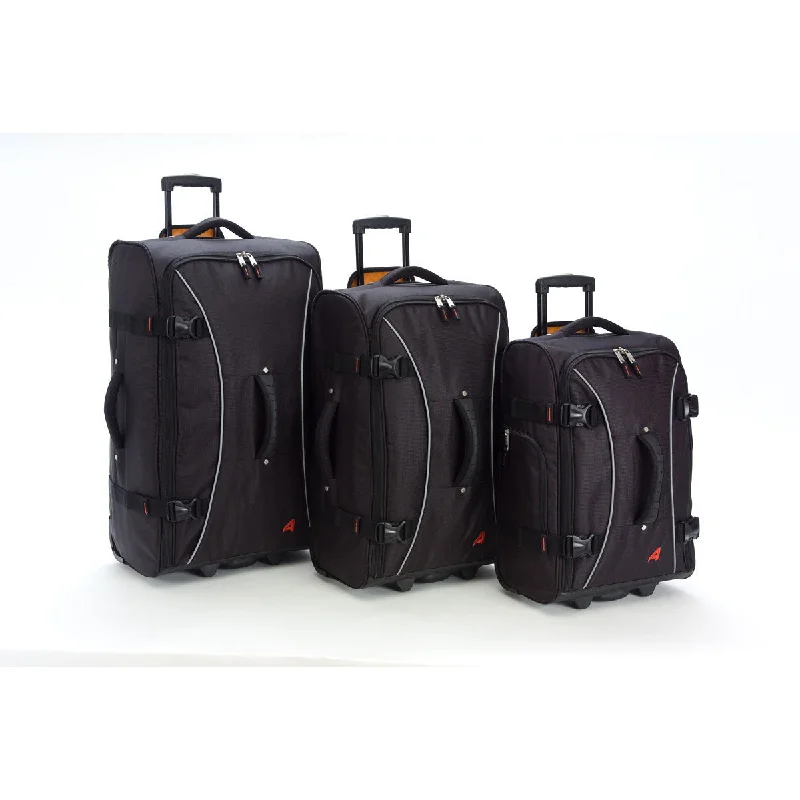 Athalon 3 Piece Hybrid Luggage Set