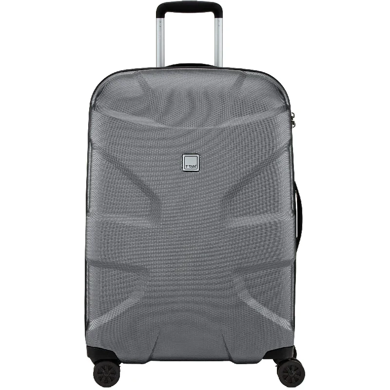 TITAN X2 Hard Case 825407-85 Hand Luggage, 71 cm, 90 liters, Grey (Gunmetal Shark)