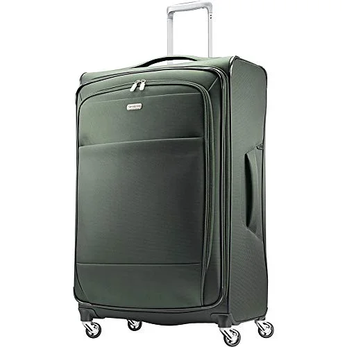 Samsonite Eco Rev 29" Expandable Softside Checked Spinner Luggage (Cactus/Camo