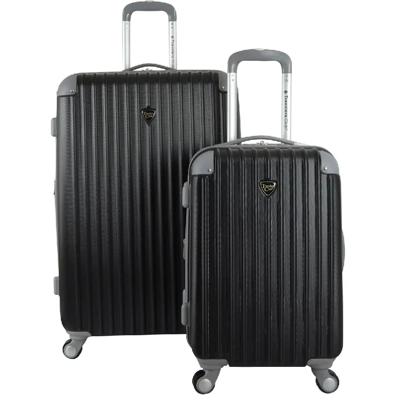 Travelers Club Chicago Ii 2Pc Hardside Expandable Spinner Luggage Set