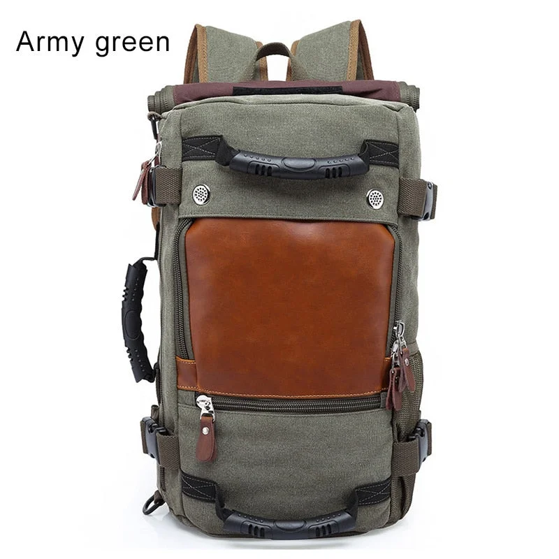 Stylish Travel Large Capacity Backpack Male Luggage Computer Backpacking Functional Versatile