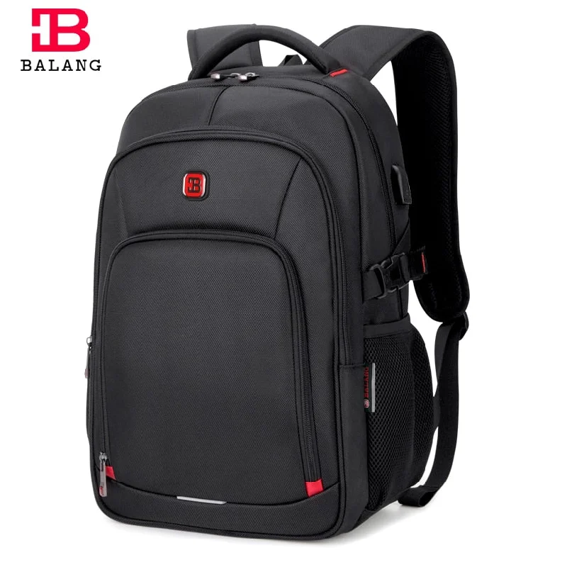 Balang Brand 2019 Men'S Laptop Backpack Male Luggage Shoulder Bag Teenagers School Waterproof