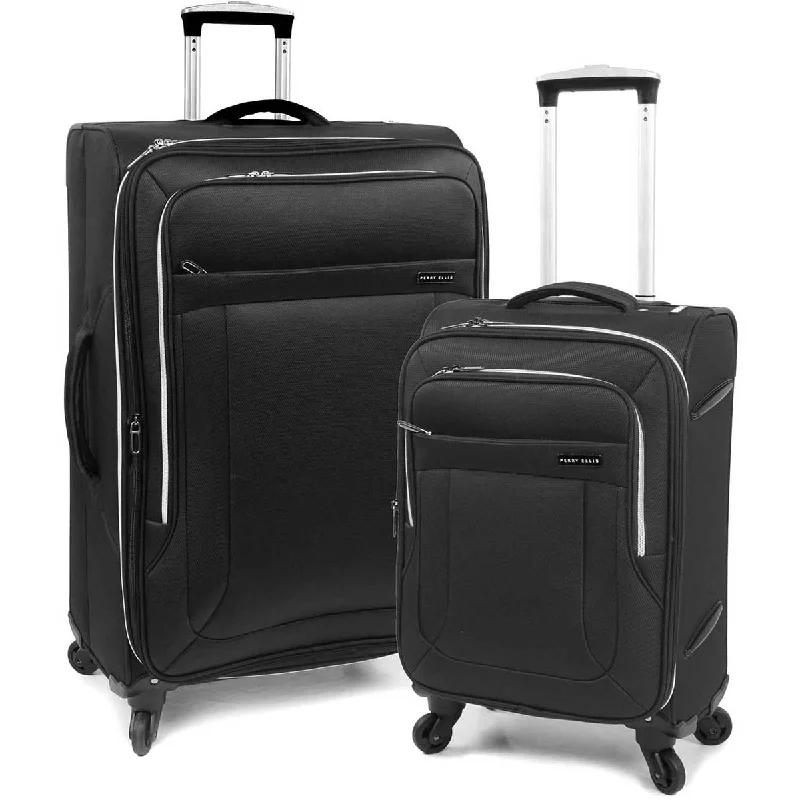 Perry Ellis Luminite Lightweight 2Pc Spinner Luggage Set