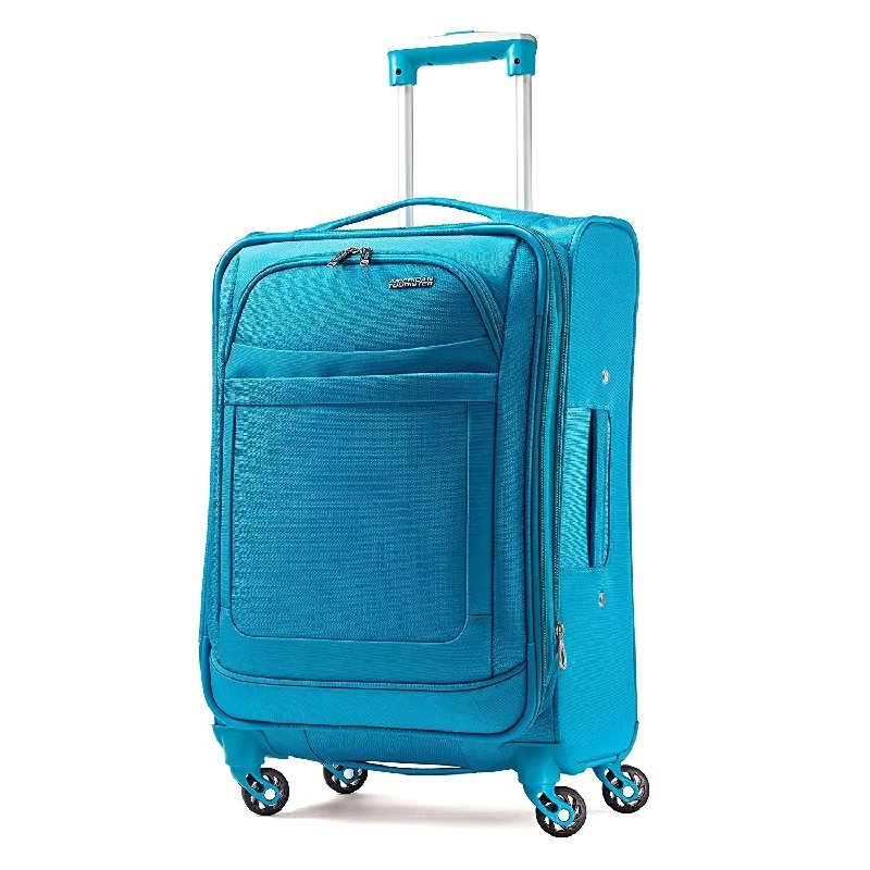 American Tourister Ilite Max Softside Spinner 21, Light Blue