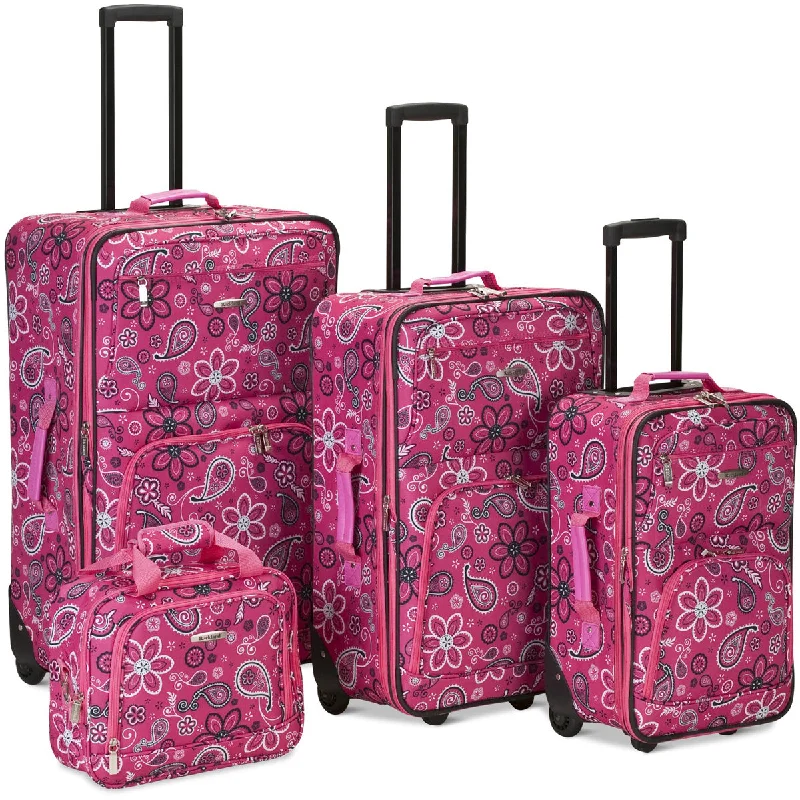 Rockland Luggage Nairobi 4 Piece Luggage Set