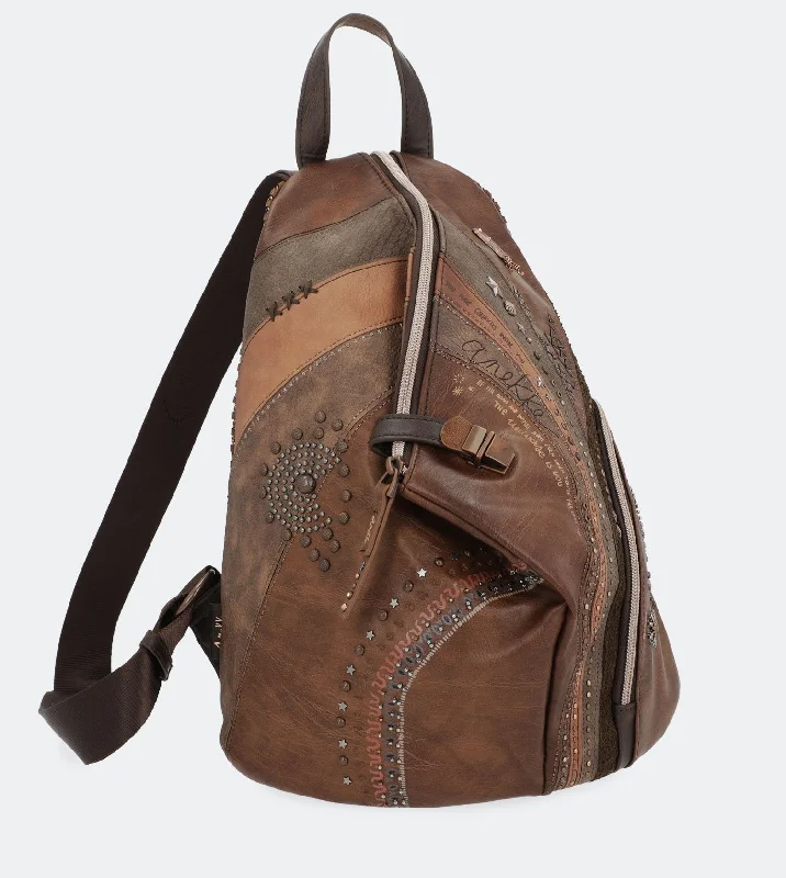 Pretty nature duffel bag style backpack