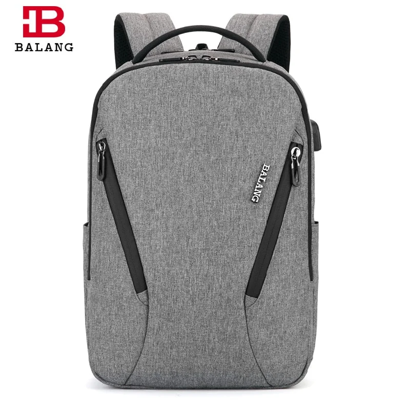 Balang Brand 2019 New Laptop Backpack Multifunction Usb Charging Men Backpack For 15.6 Inch Fashion