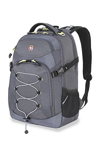 Swiss Gear Sa5960 Gray Laptop Backpack - Fits Most 15 Inch Laptops And Tablets