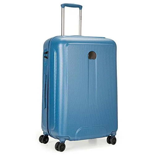 Delsey Luggage Embleme 25 Inch Trolley, Blue