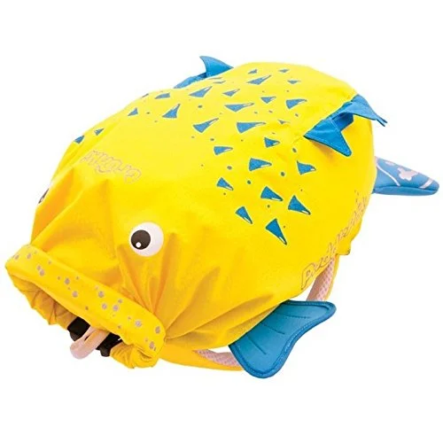 Trunki Spike Paddlepak Blow Fish Backpack - Yellow