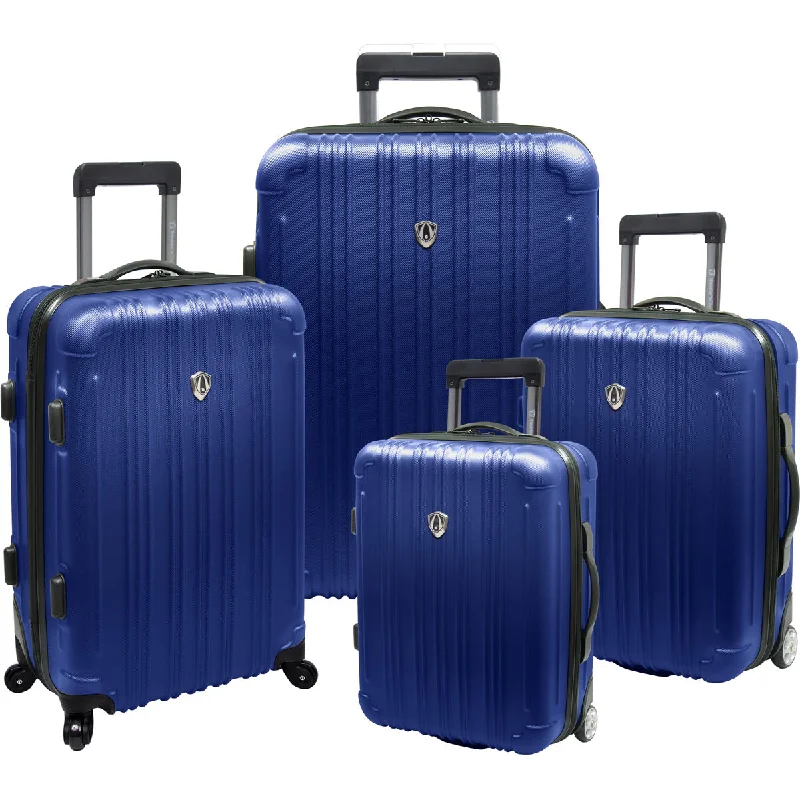 Traveler'S Choice New Luxembourg 4 Piece Hardside Expandable Spinner Luggage Set