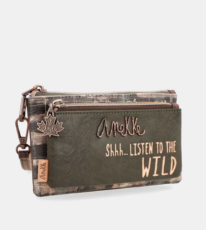 Wild wallet purse with hand strap