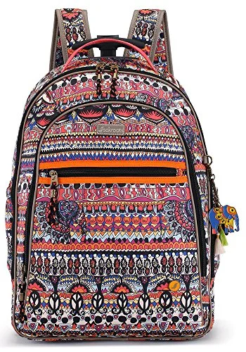 Sakroots Women'S York Rolling Backpack, Camel One World