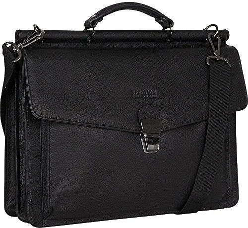 Kenneth Cole Reaction Men'S My Rod-Ern Life - Computer Dowel Rod Portfolio Black Briefcase