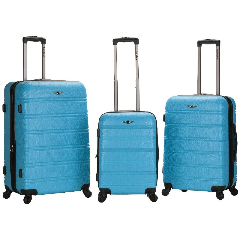 Rockland Luggage Carnival 3 Piece Hardside Spinner Luggage Set