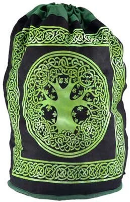 Azuregreen Fsc76Tl 17 X 20 In. Tree Of Life Backpack By Azuregreen