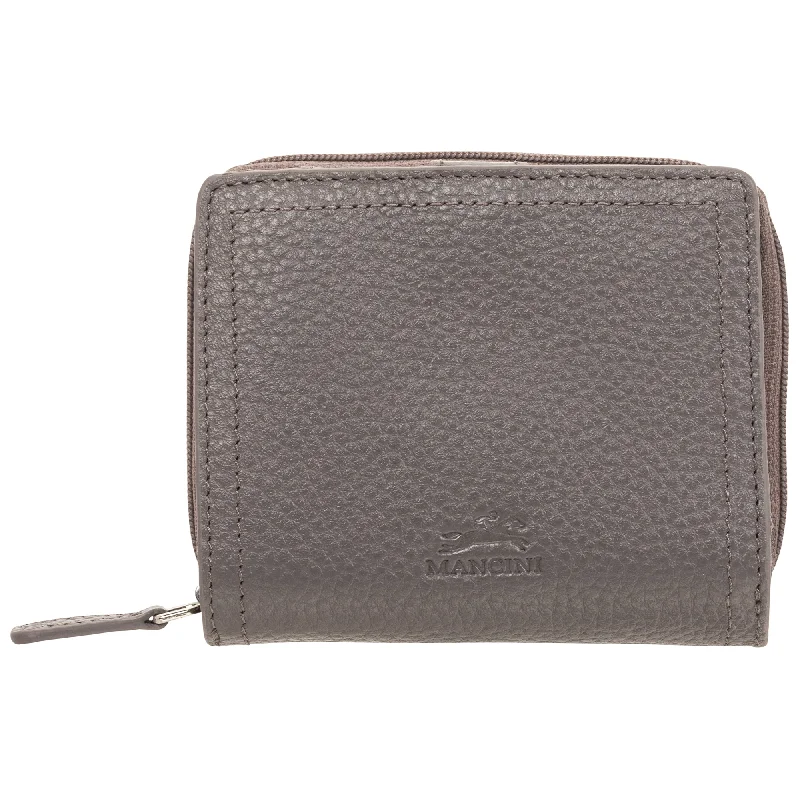 Mancini PEBBLE RFID Small Clutch Wallet