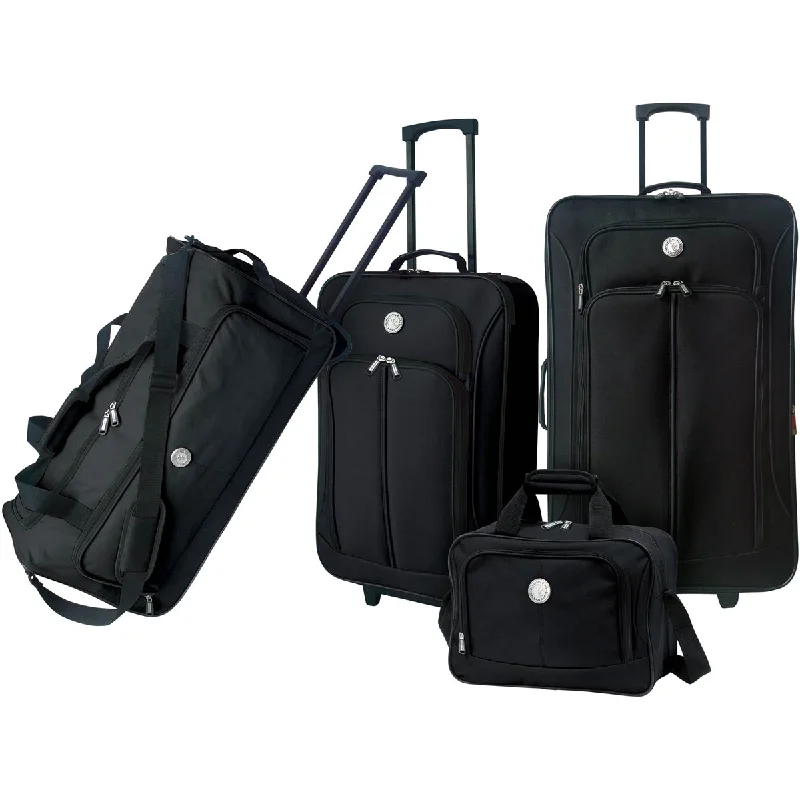 Travelers Club Euro Value Ii 4Pc Luggage Set