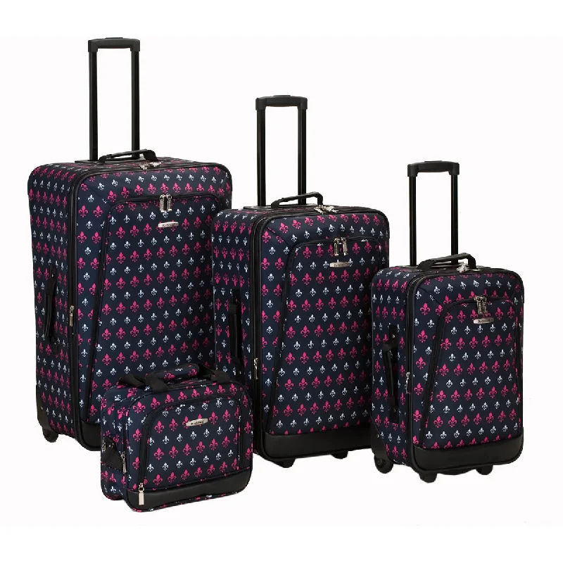 Rockland Luggage Metropolitan 4 Piece Luggage Set