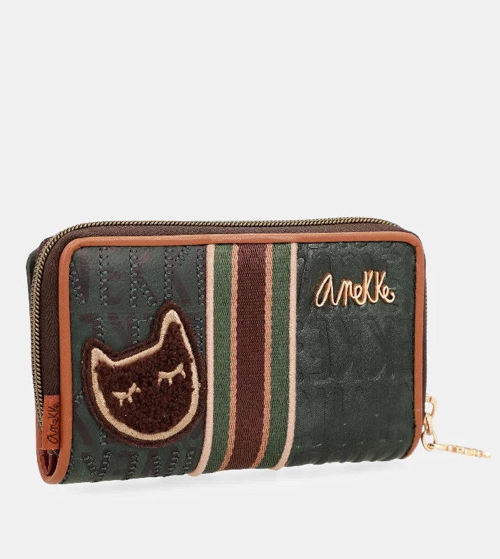 Urban green medium wallet